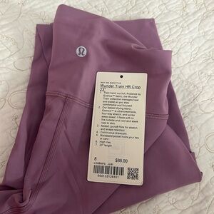 Lululemon wunder train leggings